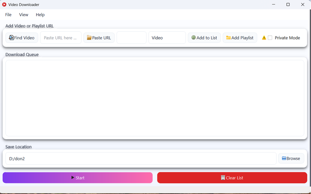 Preview of Aria Vision app UI style